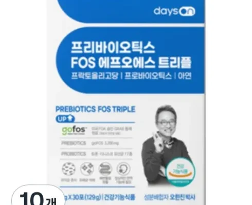 MD선별상품 [12개월분오한진 프리바이오틱스 FOS 트리플 12박스체험분10포 알아보기