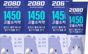 선물하기좋은 TOP8 2080고불소치약 분석안내